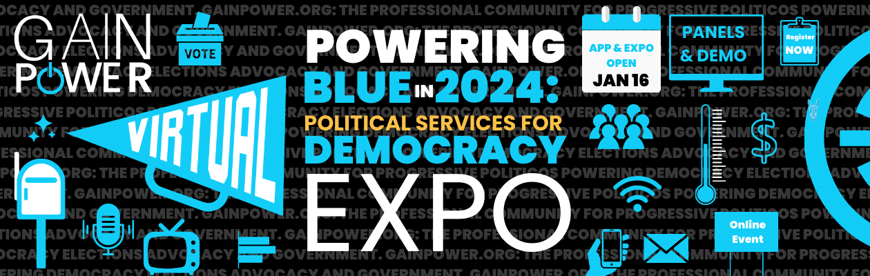 Powering Blue in 2024 Expo Banner